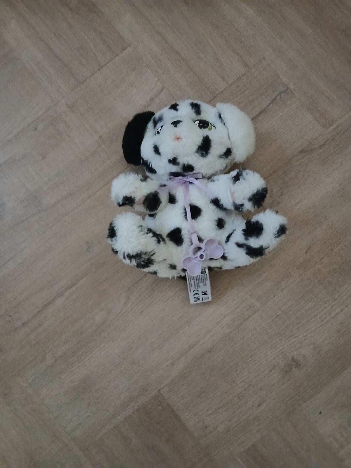Schattig Dalmatiër Hondje Knuffel met Geluid, Gebruikt, Met geluid, Meerkleurig, Hond