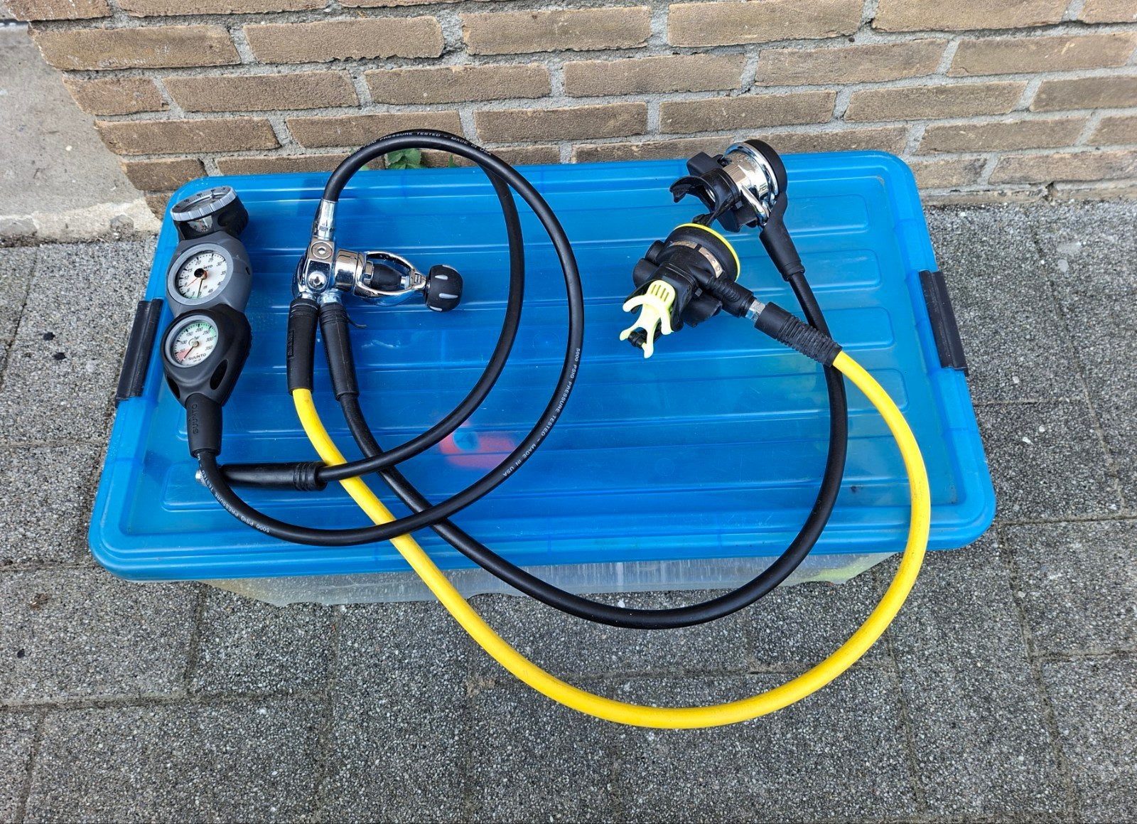 Aangeboden in goede staat Complete duikuitrusting, Ophalen, Gebruikt, Duikpak