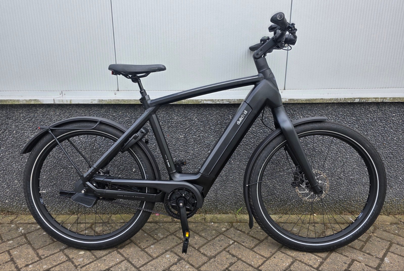 Elektrische heren fiets Dutch ID Shadow S75 TR Auto 58cm ENV, Fietsen en Brommers, Zo goed als nieuw, 50 km per accu of meer, 55 tot 59 cm