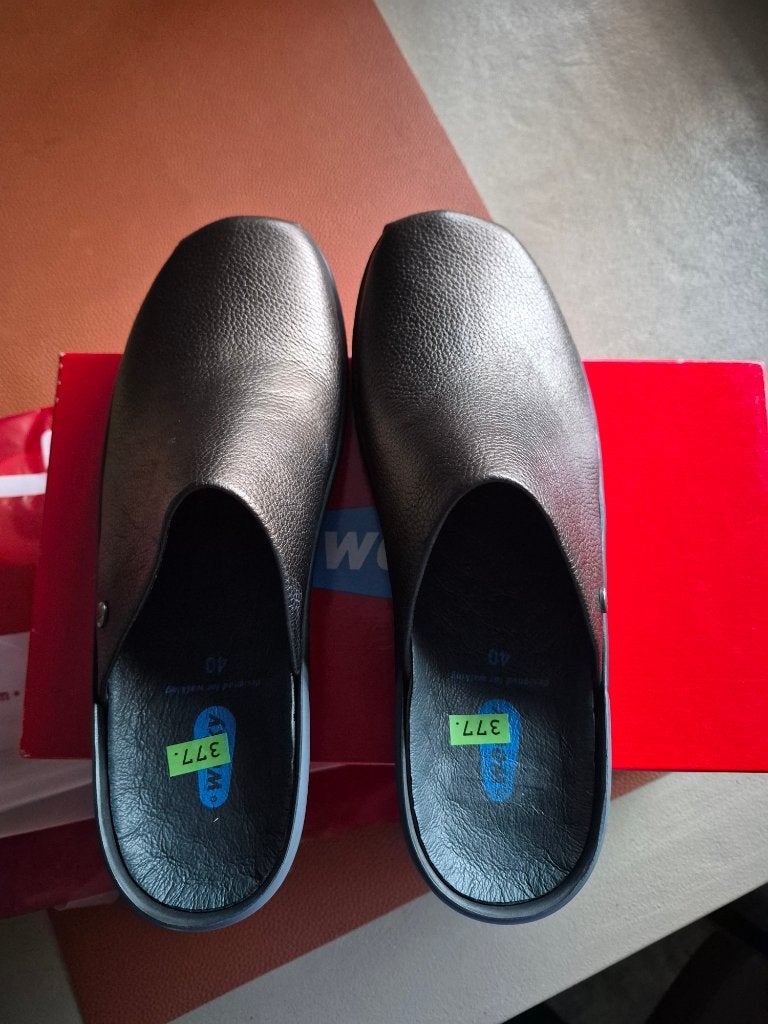 NIEUW klomp muiltje instapper wolky maat 40 brons bruin, Slippers, Wolky, Bruin, Nieuw
