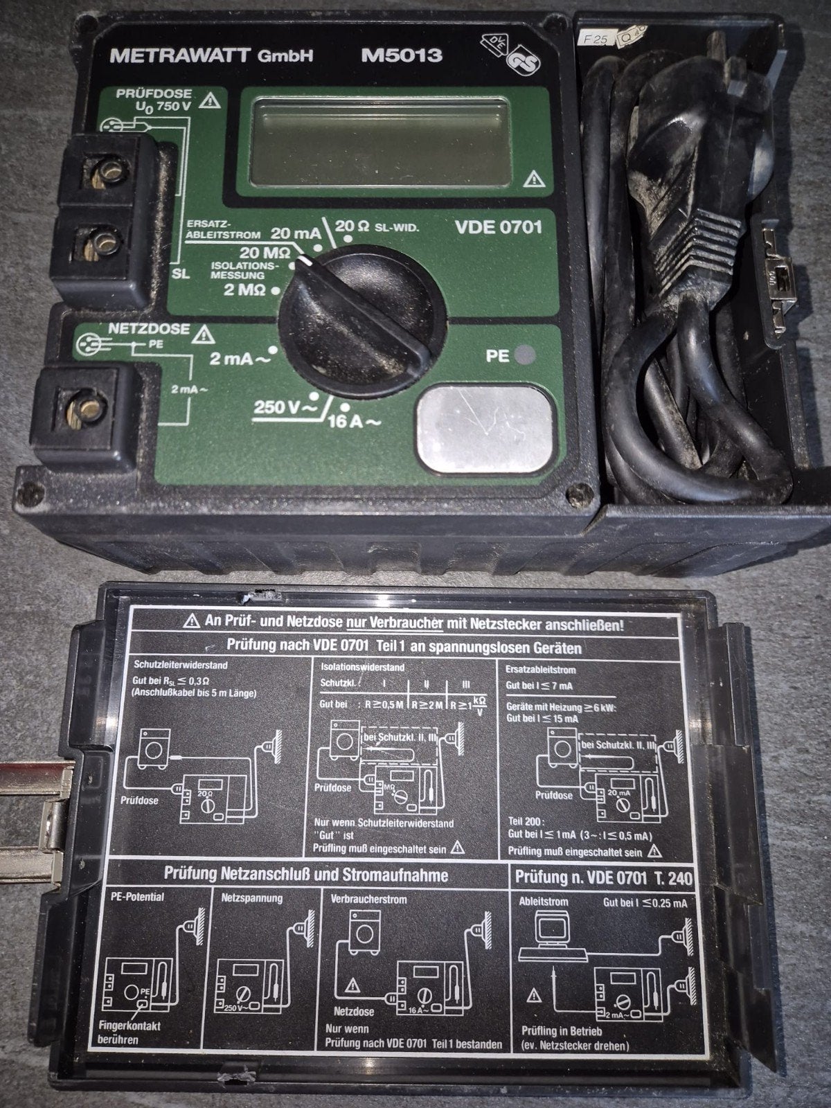 Metratester 4 Gossen M5013, Doe-het-zelf en Verbouw, Ophalen, Gebruikt, Elektriciteit