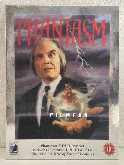 DVD Phantasm - deel 1 t/m 4 + bonus disc, Vanaf 18 jaar, Engels, Bonusmateriaal, Engels