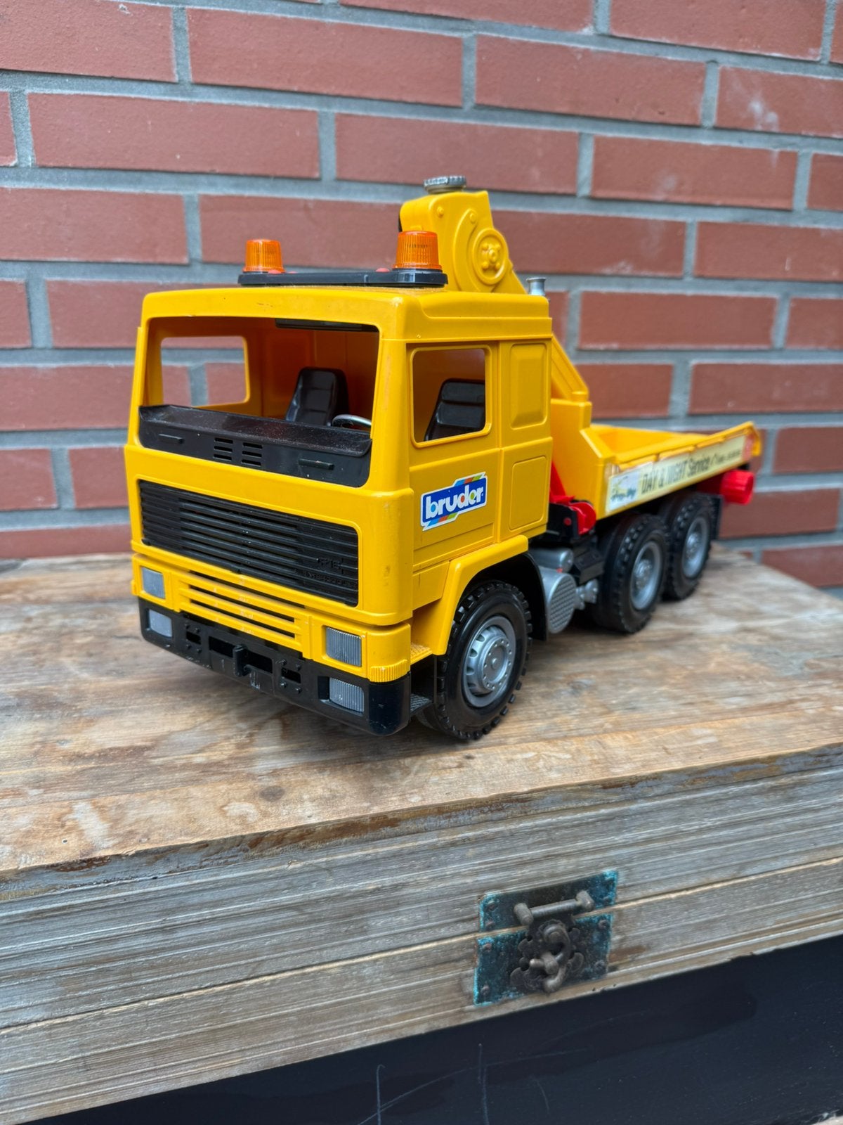 Bruder Takelwagen, Ophalen of Verzenden, Gebruikt