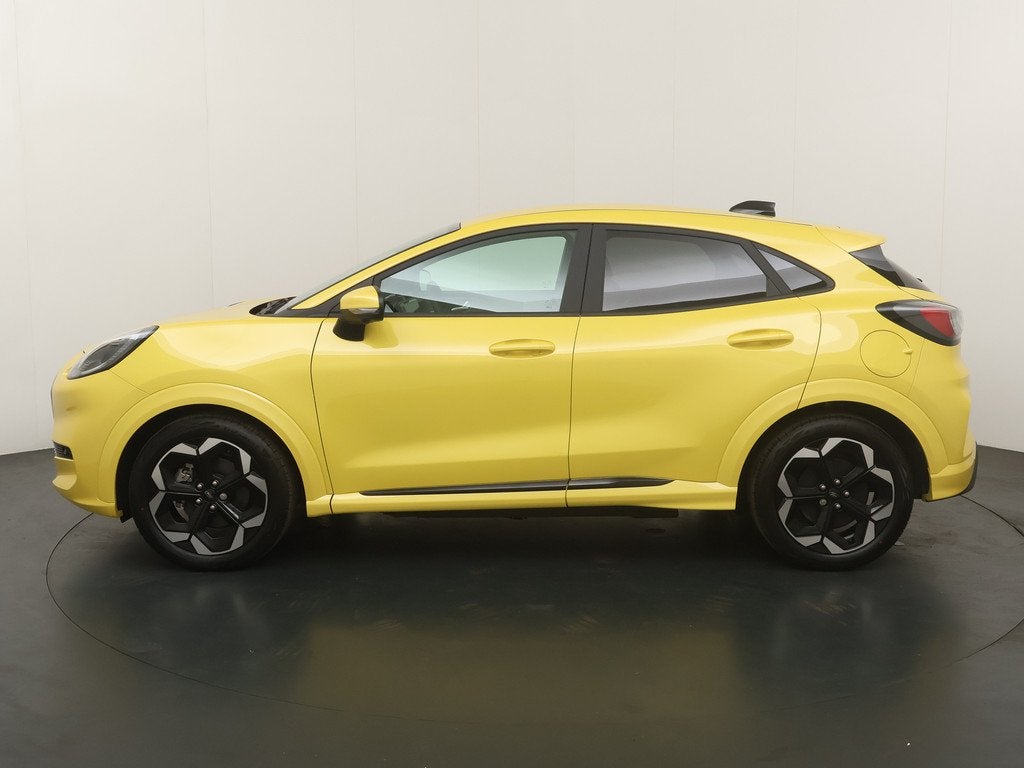 Ford Puma Gen-E Premium 44 kWh | Winter Pack | Driver Assist, Auto's, Automatische klimaatregeling, Puma, Leder en Stof, Geel