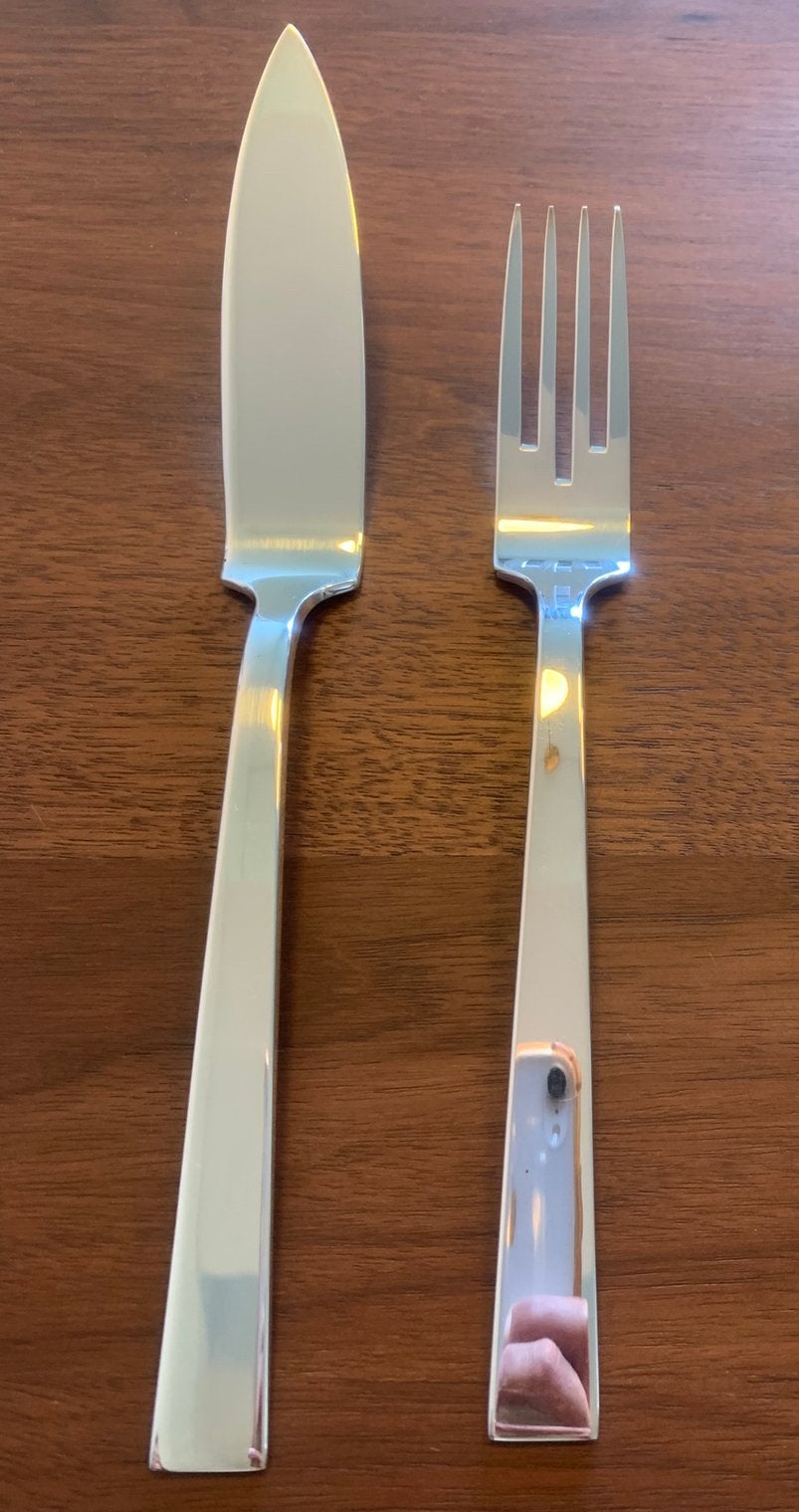 Robbe & berking messen en vorken vis knifes & forks 12 stuks, Bestekset, Ophalen of Verzenden, Zo goed als nieuw, Overige merken