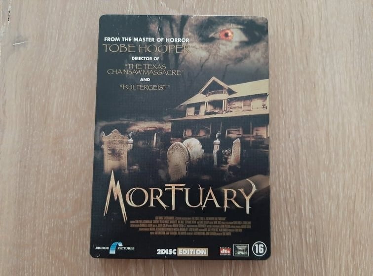 Mortuary - 2 disc steelcase, Dan Byrd, Denise Crosby!, Vanaf 16 jaar, Ophalen of Verzenden, Gebruikt, Overige genres