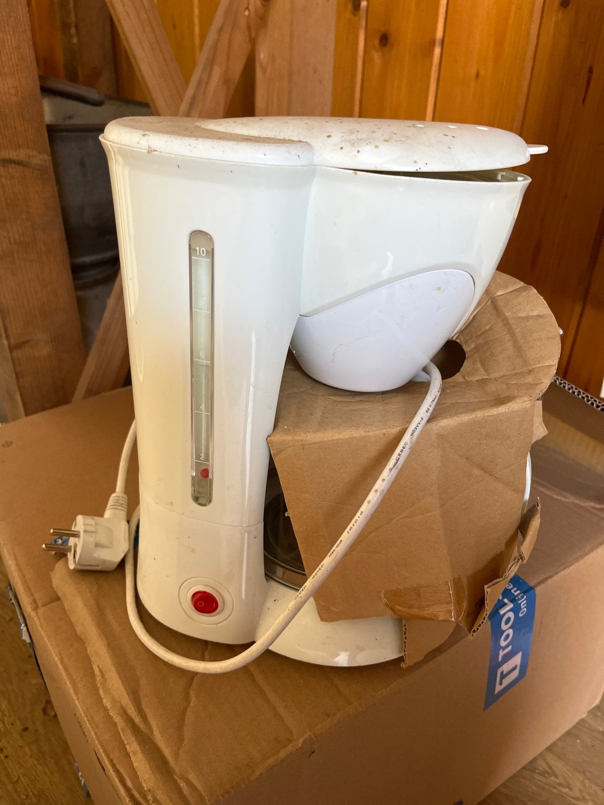 Princess Koffiezetapparaat - Compact en Gebruiksvriendelijk, Witgoed en Apparatuur, Ophalen, Gemalen koffie, 4 tot 10 kopjes, Koffiemachine