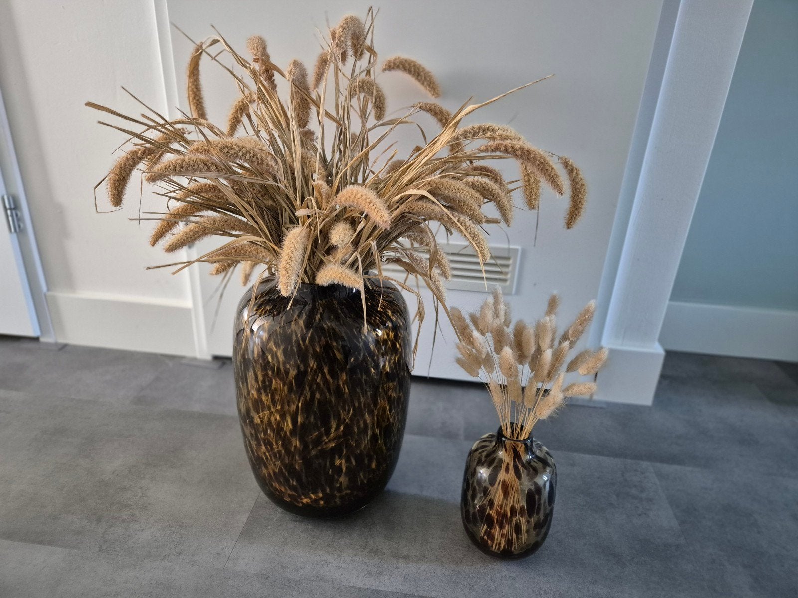 Vase The World Artic Cheetah Vaas L met droogbloemen, Ophalen, Nieuw