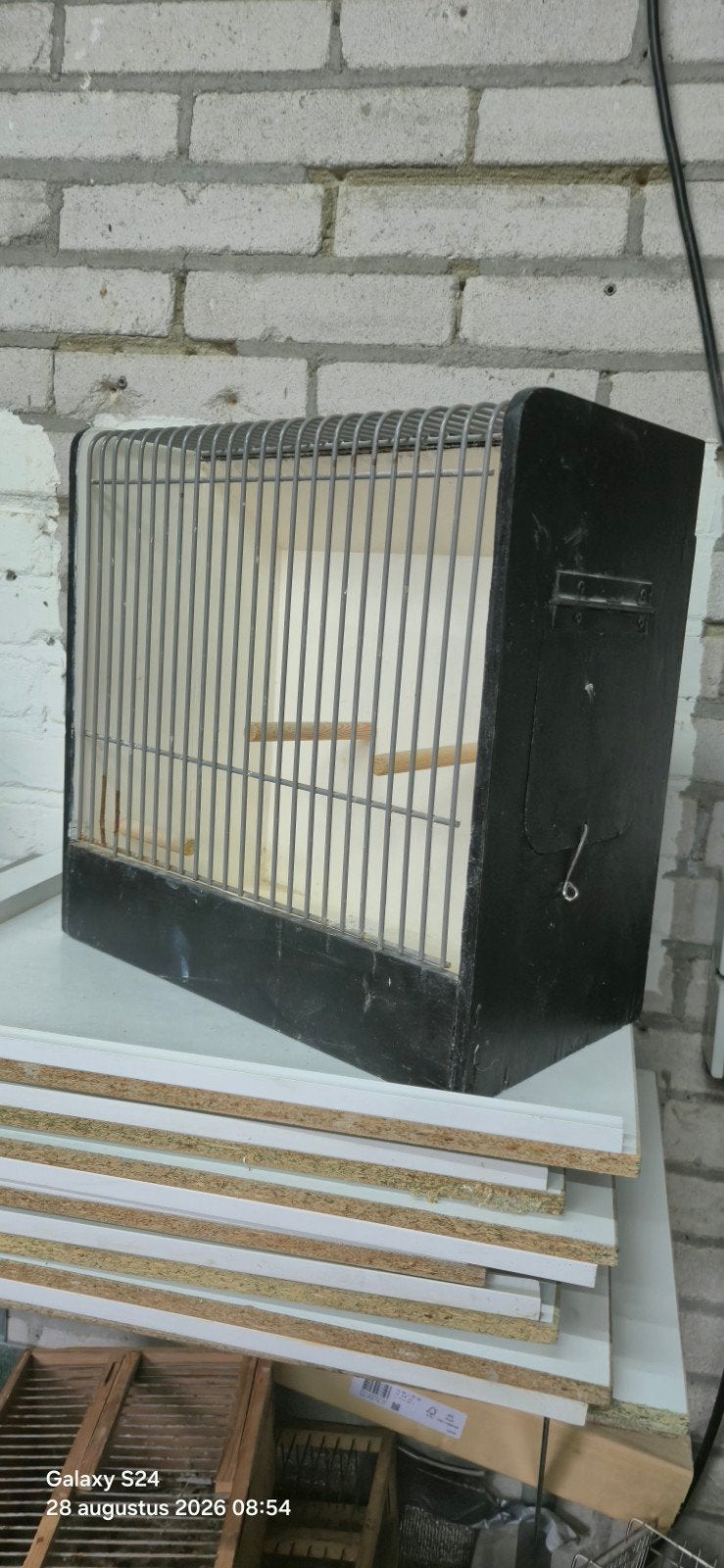6x tt kooi, Ophalen of Verzenden, Hout, Vogelkooi