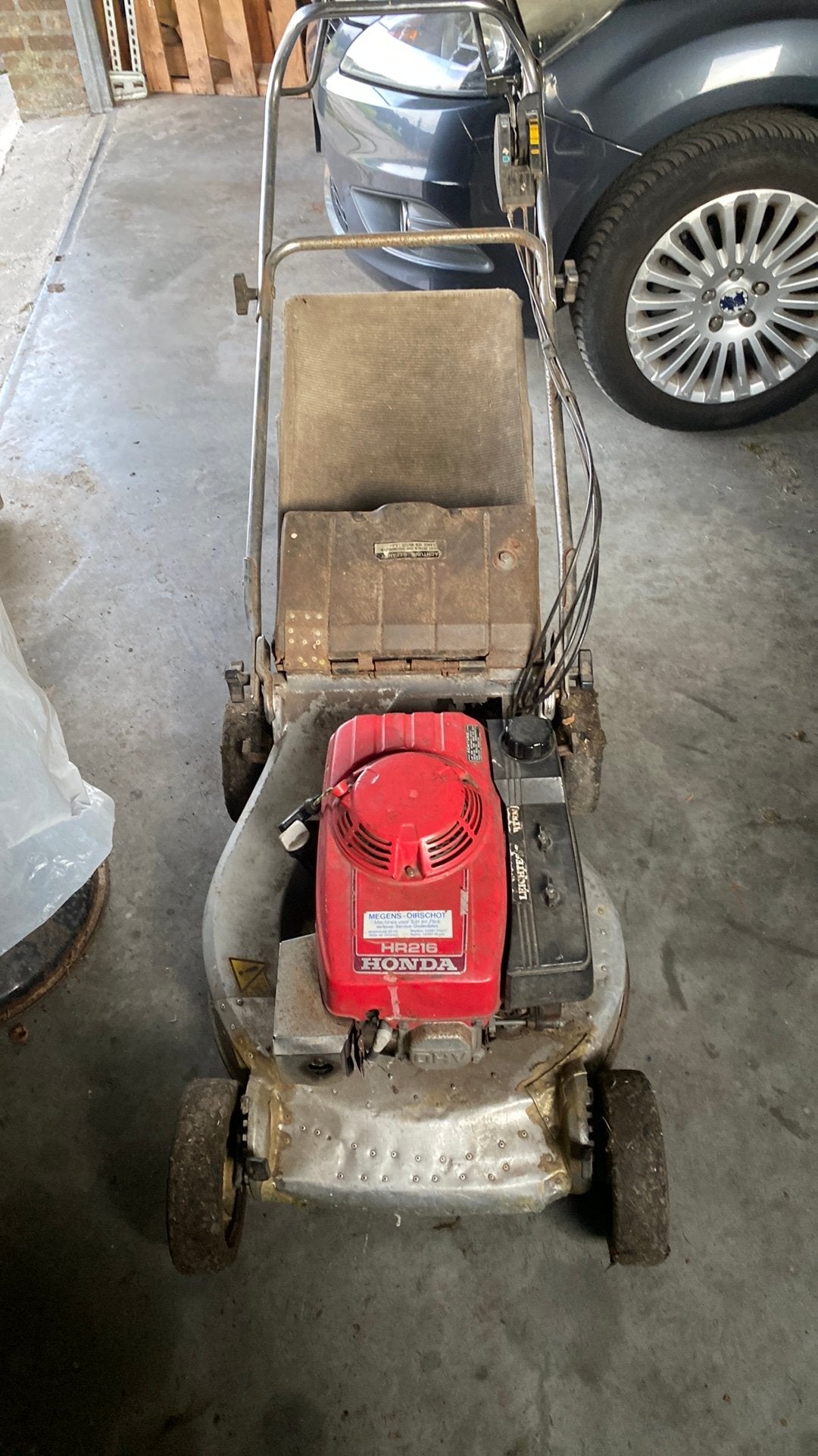 Honda HR216, Ophalen, Zo goed als nieuw