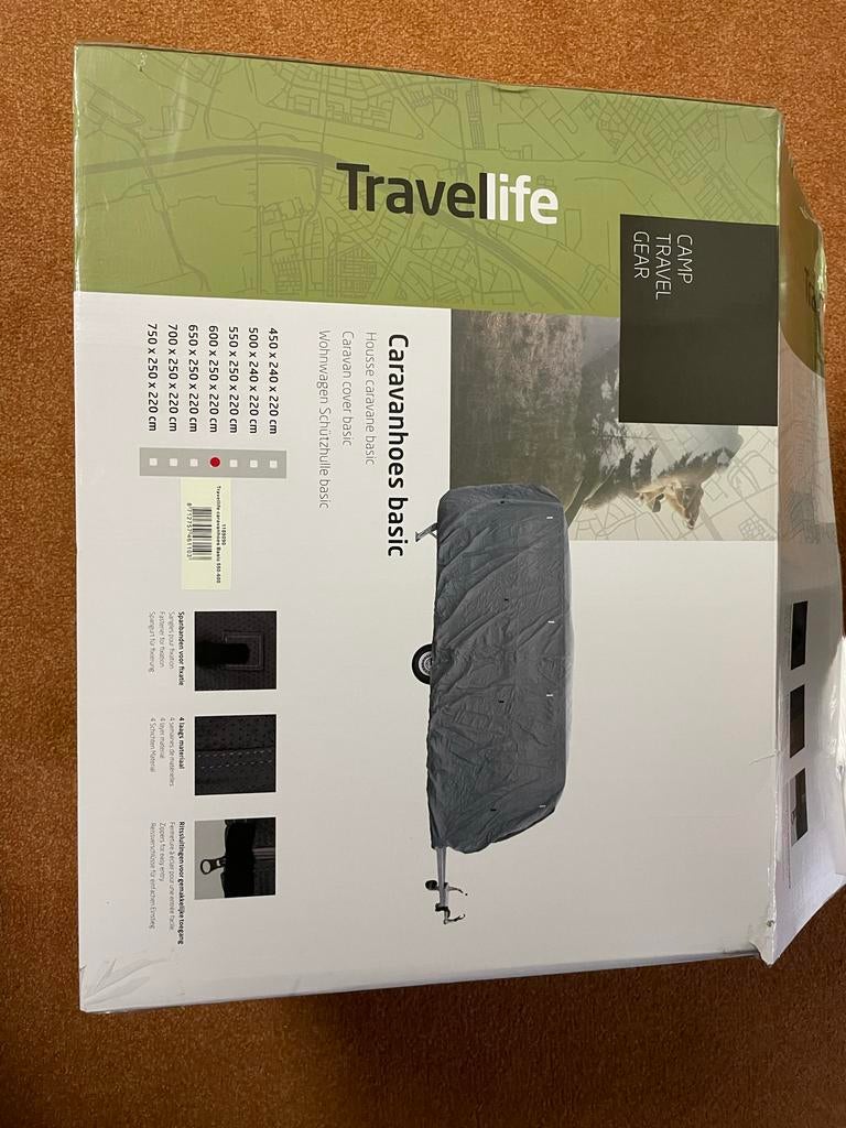 Travelife Caravanhoes Basic 600x250x220 cm, Ophalen, Zo goed als nieuw