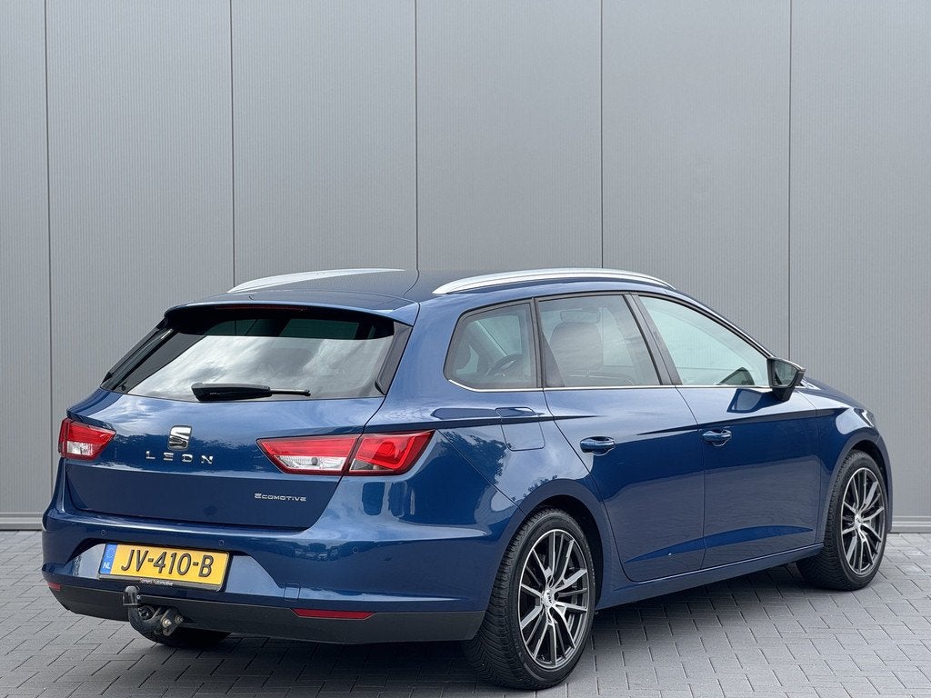 SEAT Leon ST 1.0 EcoTSI Style Connect | Apple CarPlay | Navi, Voorwielaandrijving, Stof, Gebruikt, Origineel Nederlands