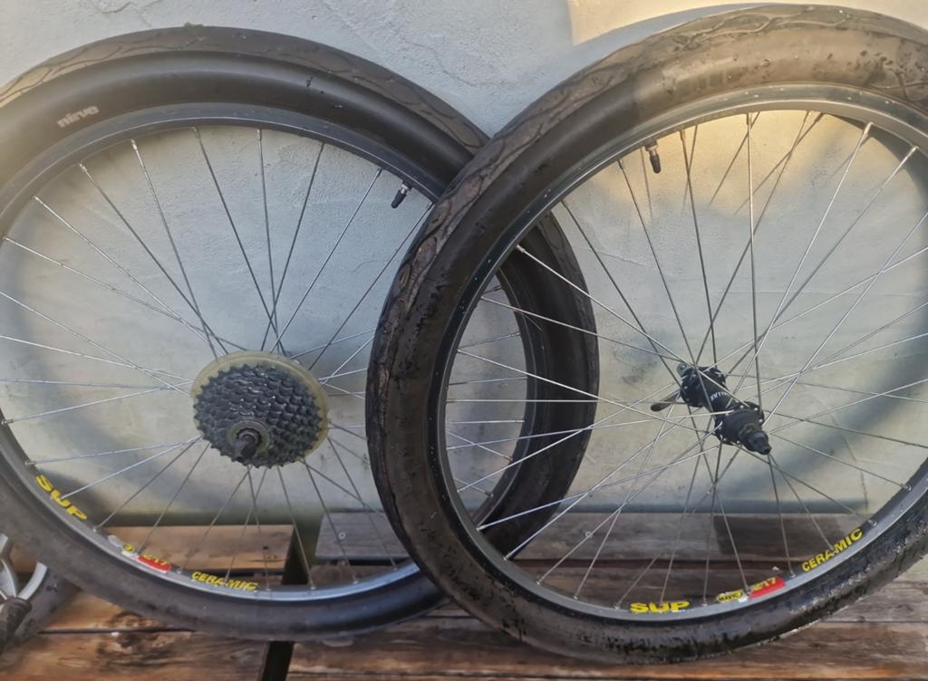 Mavic 217 Sup ceramic vintage wielset 26 inch, Ophalen of Verzenden