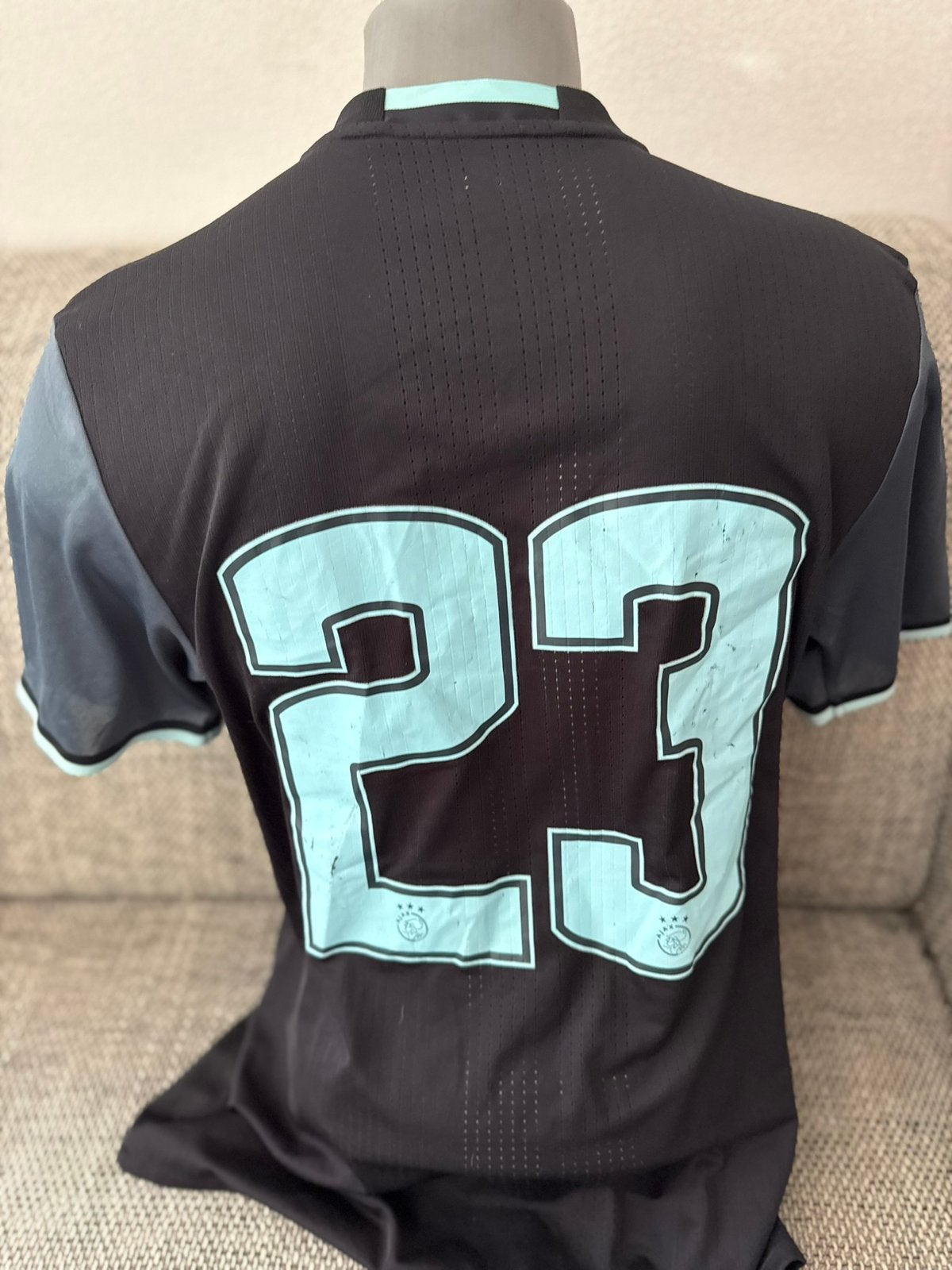 Match worn/issued spelersshirt ajax voetbalshirt, Ophalen of Verzenden, Zo goed als nieuw, Ajax, Shirt