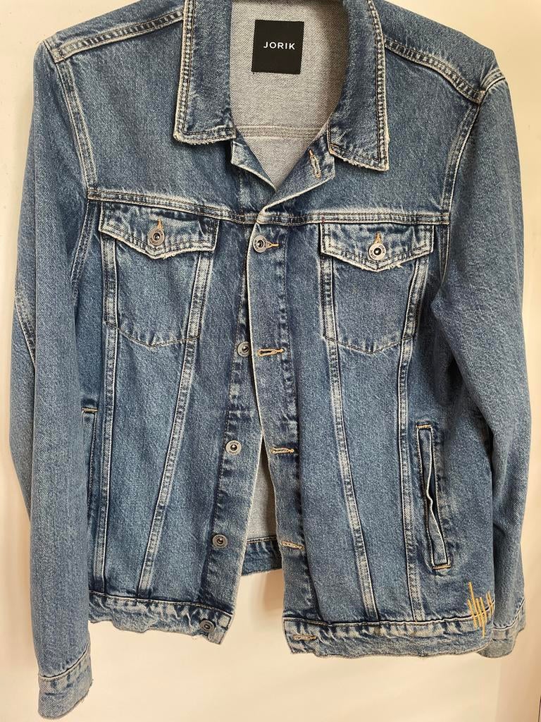 Jorik denim jack - Zo goed als nieuw, Ophalen of Verzenden, Zo goed als nieuw, Blauw