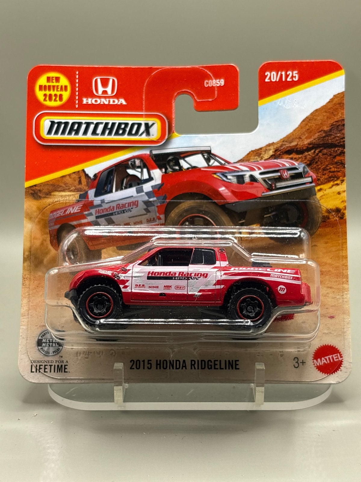 Matchbox 2015 Honda Ridgeline - Nieuw in verpakking, Auto, Nieuw, Ophalen of Verzenden, Mattel