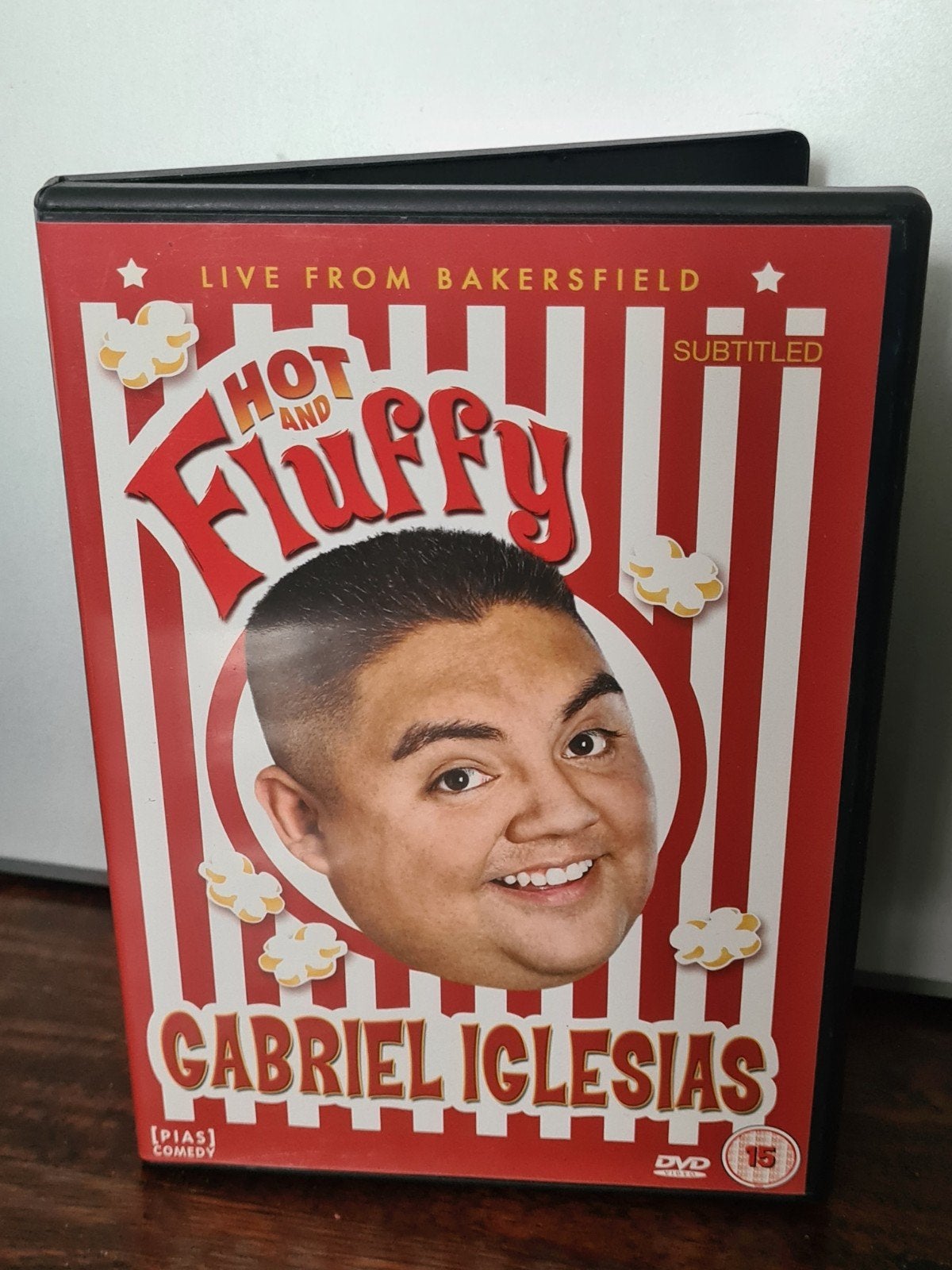 Gabriel Iglesias - Hot and Fluffy DVD, Ophalen of Verzenden, Gebruikt, Overige typen, Inclusief doosje