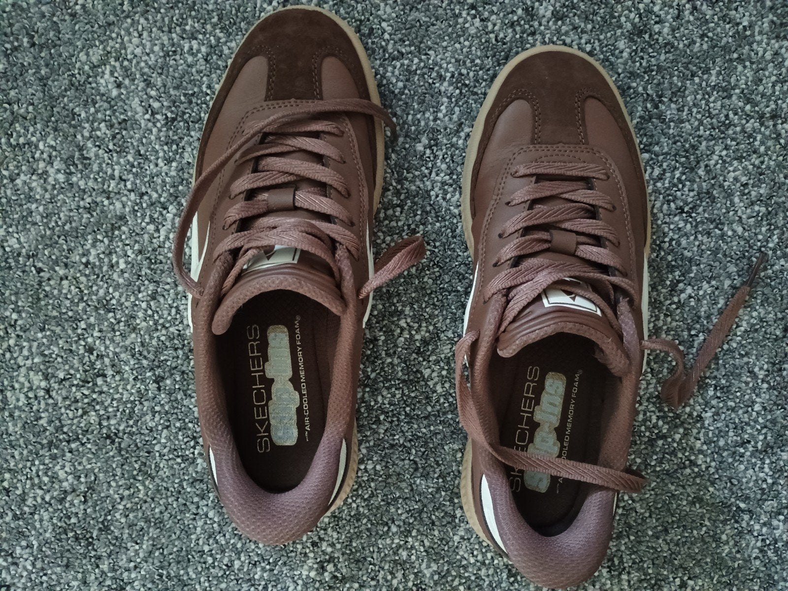 Skechers Sneakers Dames - Maat 37 - Bruin, Skechers, Bruin, Ophalen of Verzenden, Sneakers of Gympen