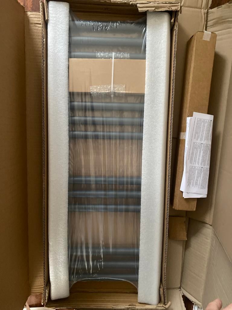 ECD Elektrische badkamerradiator 300 x 800mm antraciet kleur, Huis en Inrichting, Ophalen, Minder dan 50 cm, Overige typen, Nieuw