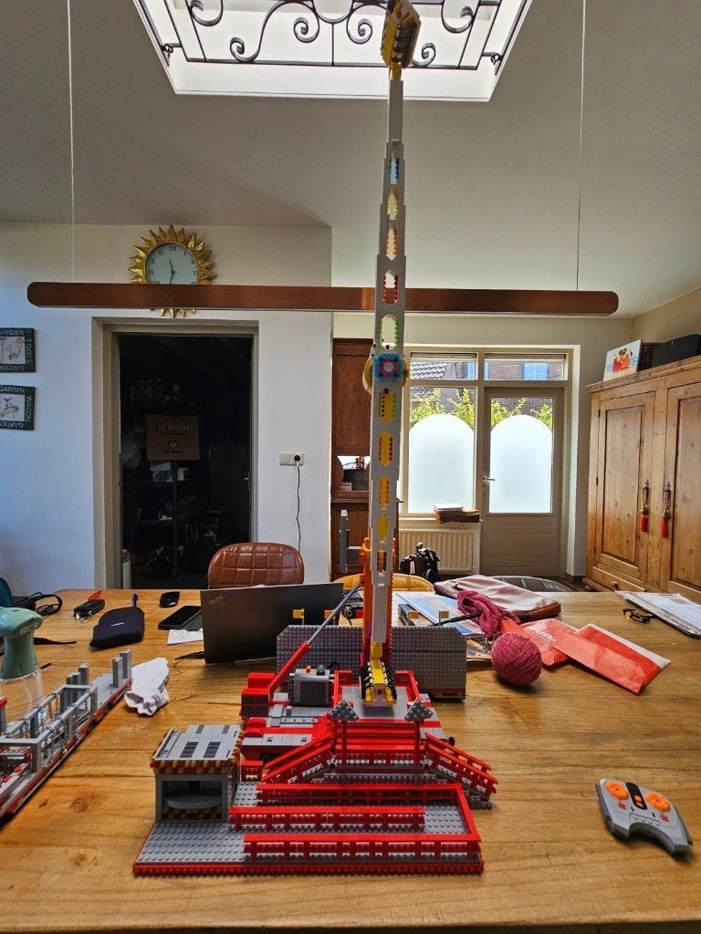 Lego Kermis Booster Maxx MOC, Ophalen, Zo goed als nieuw, MOC (eigen creatie), Lego