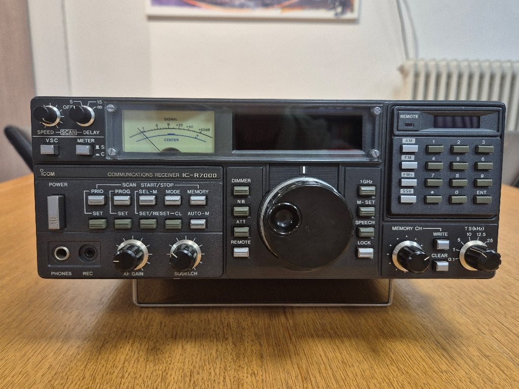 Icom IC-R7000 Communicatie ontvanger, Ophalen of Verzenden, Gebruikt, Ontvanger