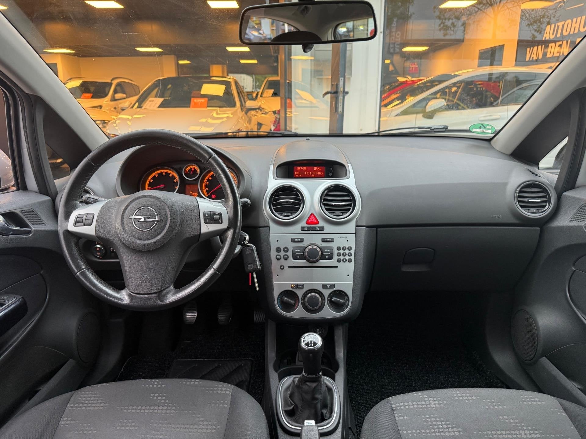 Opel Corsa 1.2-12V Facelift|5Deurs|Airco|Cruise|Lmv|Elek Pak, Voorwielaandrijving, Zwart, Origineel Nederlands, Bedrijf