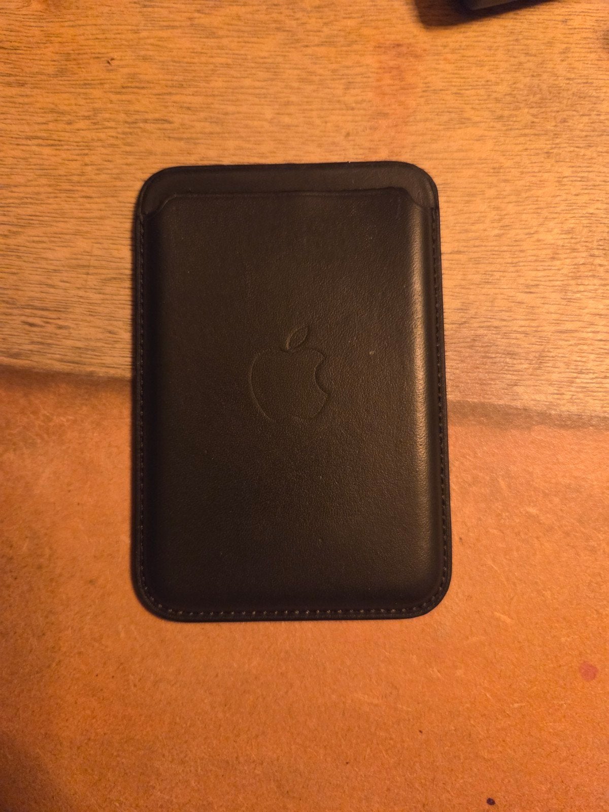 Apple MagSafe Wallet - Zwart Leer, Zwart, IPhone 13, MagSafe, Kaarthouder