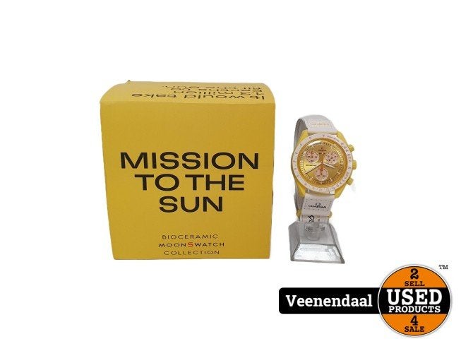 Omega X Swatch Speedmaster Moonswatch Mission to The Sun, Swatch, Zo goed als nieuw, https://www.swatch.com/nl-nl/contact.html