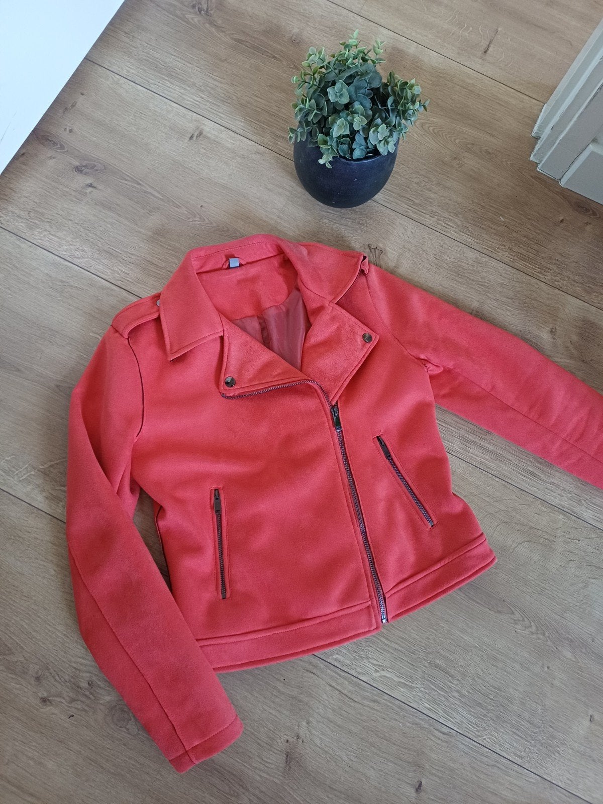 Koraalrood jasje | Maat 38 | Nieuw, Ophalen of Verzenden, Nieuw, Maat 38/40 (M), Overige kleuren
