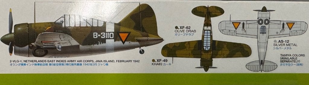Coelianmodels, Tamiya 61094, Brewster B339 NL, 1/48, € 38,99, Overige merken, Nieuw, Ophalen of Verzenden, Groter dan 1:72