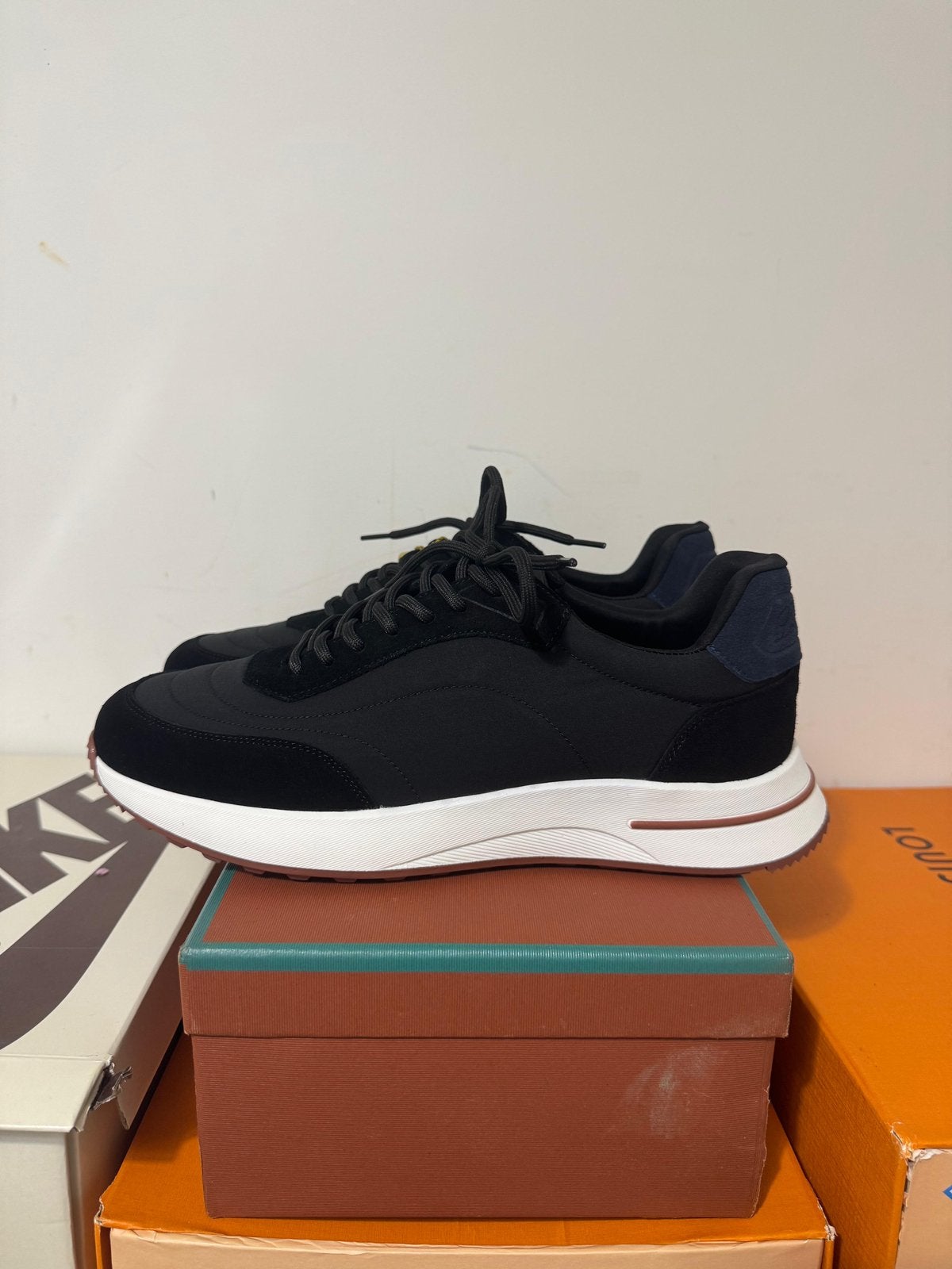 Loro Piana Week End Walk Sneaker zwart, Ophalen of Verzenden, Nieuw, Zwart