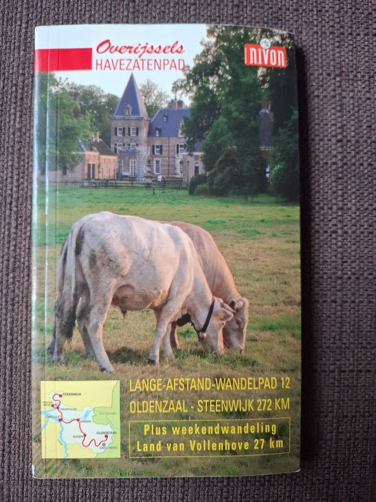 NIVON Overijssels Havezatenpad Wandelgids, Fiets- of Wandelgids, Ophalen of Verzenden, NIVON, Benelux