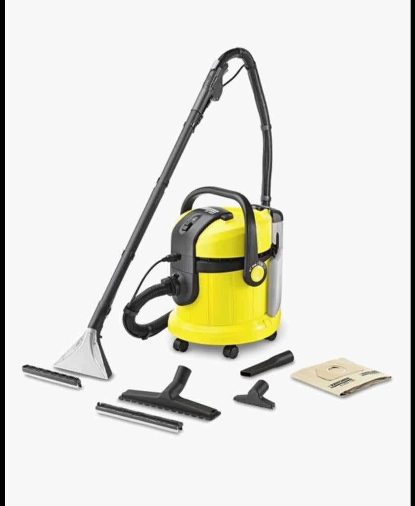 Karcher SE4001 Waterstofzuiger - Dieptereiniging, Ophalen, Zo goed als nieuw, Waterstofzuiger, Reservoir