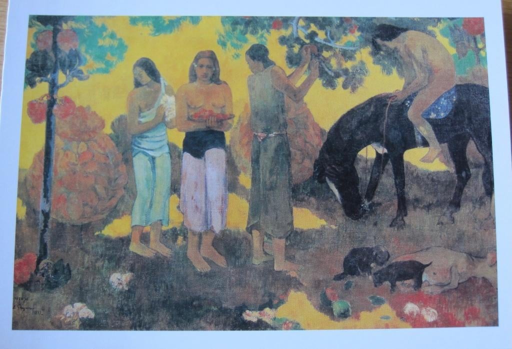 Paul Gauguin - De fruitplukker - nieuw, Verzenden, 1980 tot heden, Ongelopen, Overige thema's