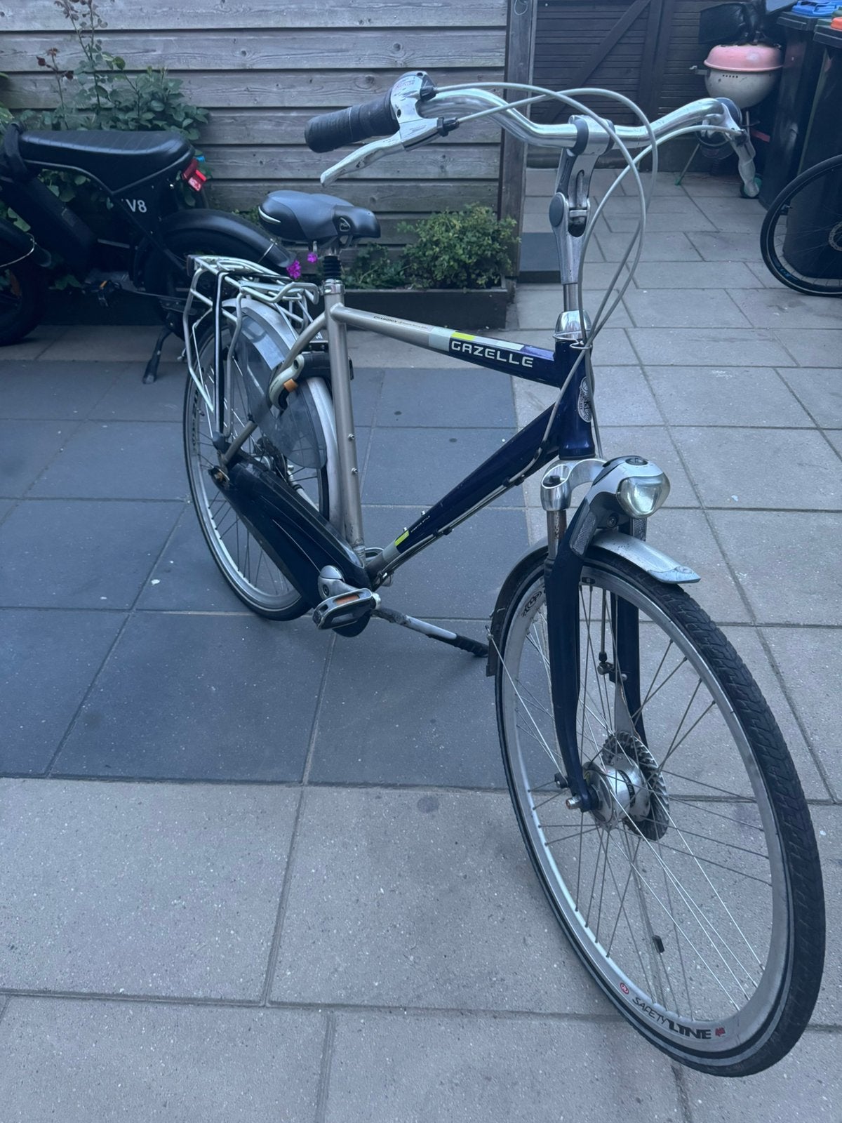 Nette Gazelle herenfiets 8-versnellingen 28 inch, Versnellingen, Ophalen of Verzenden, Zo goed als nieuw, 57 tot 61 cm