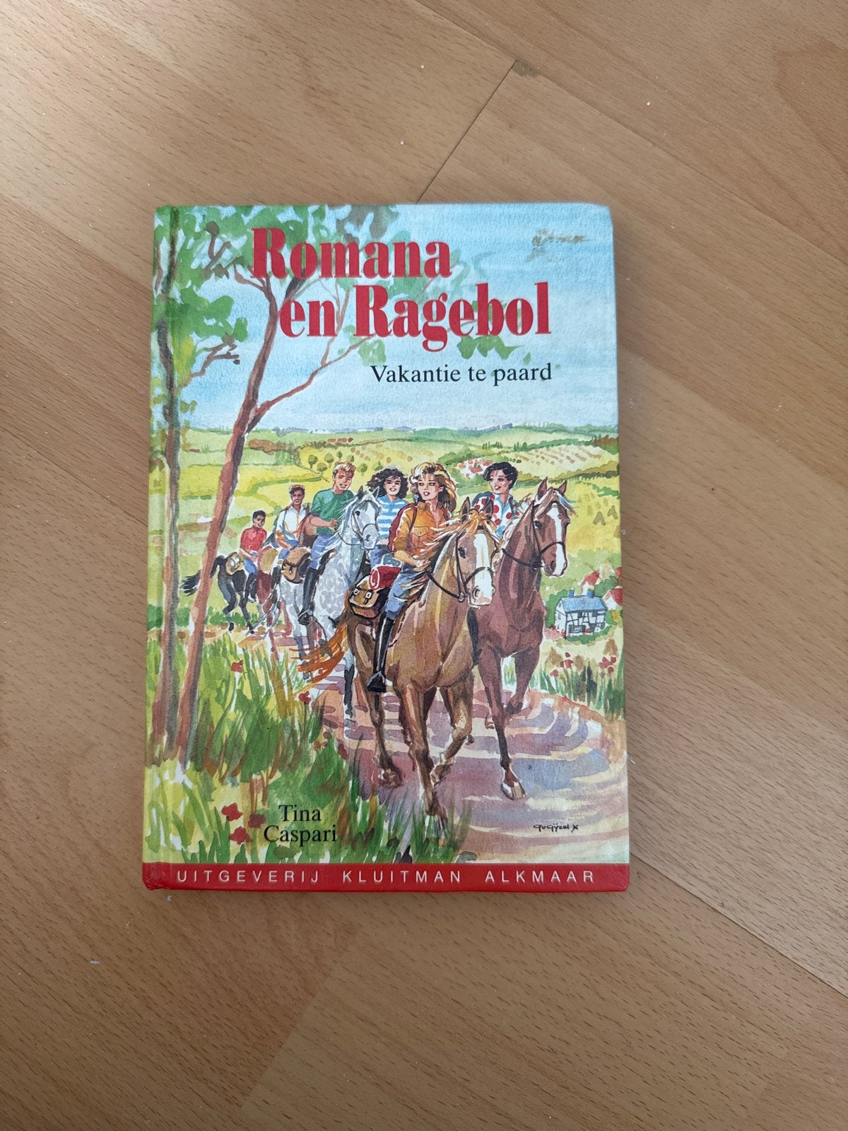 Romana en Ragebol: Vakantie te paard - Tina Caspari, Ophalen of Verzenden, Gelezen, Fictie