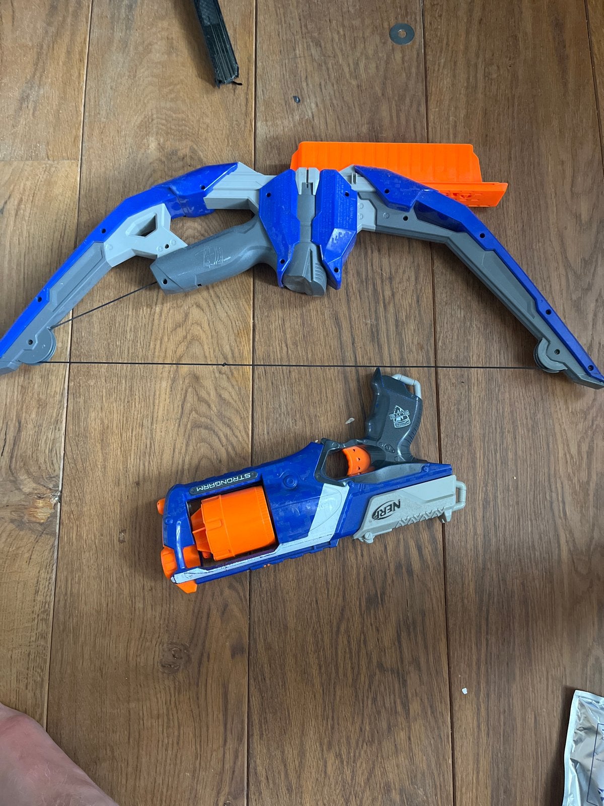 Nerf Strongarm Blaster & Rebelle Agent Bow, Ophalen of Verzenden, Gebruikt, Jongen of Meisje