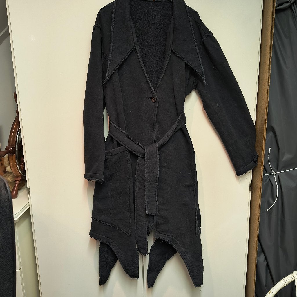 Gothic vleermuis vest, unisex, Kleding | Heren, Truien en Vesten, Gedragen, Maat 48/50 (M), Zwart, Ophalen of Verzenden