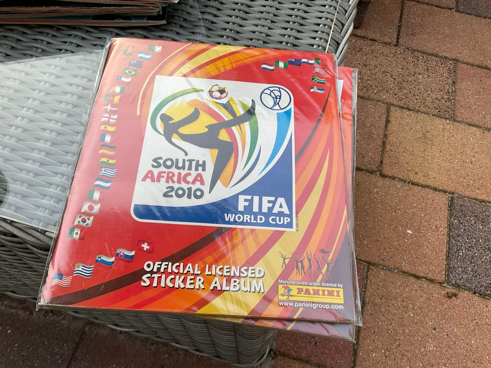 Panini wk 2010 compleet onbeschreven, Ophalen of Verzenden, Zo goed als nieuw, Buitenlandse clubs, Poster, Plaatje of Sticker