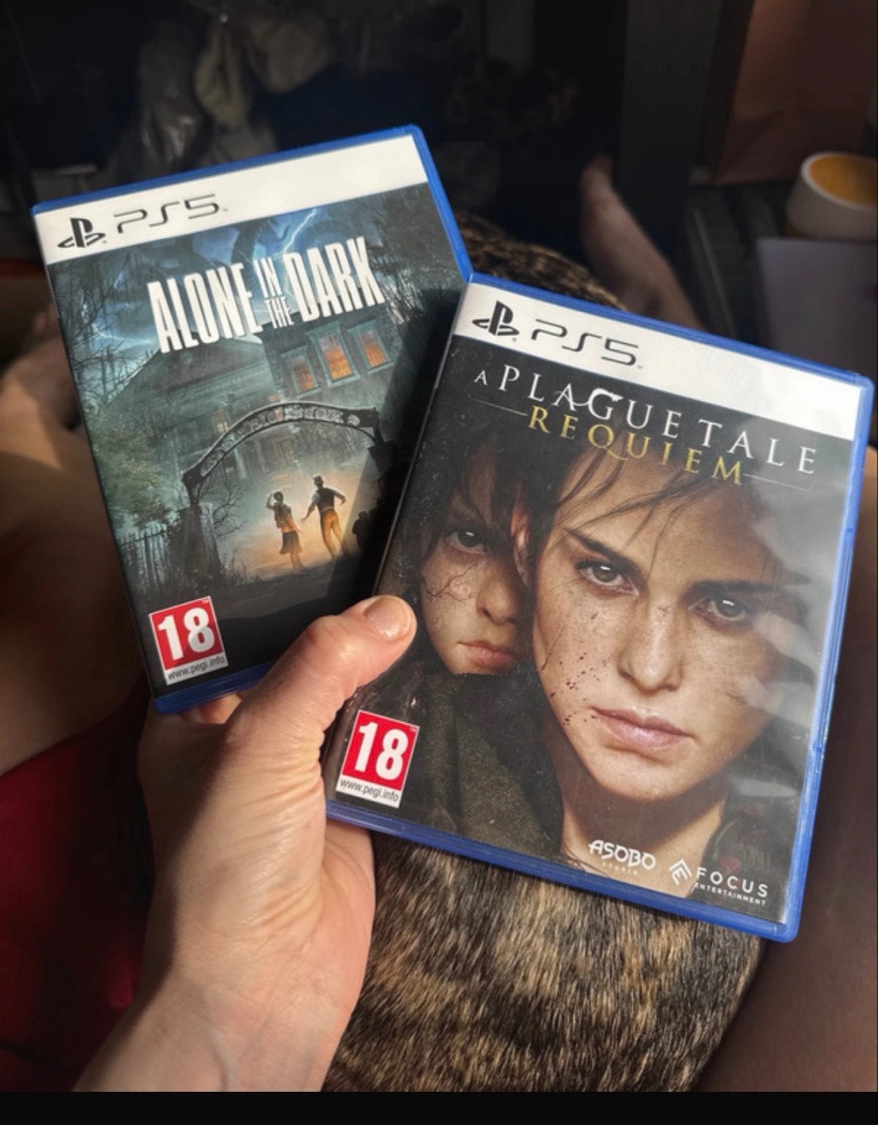 PS5 Games: Alone in the Dark & A Plague Tale Requiem, Spelcomputers en Games, Games | Sony PlayStation 5, Avontuur en Actie, Vanaf 18 jaar