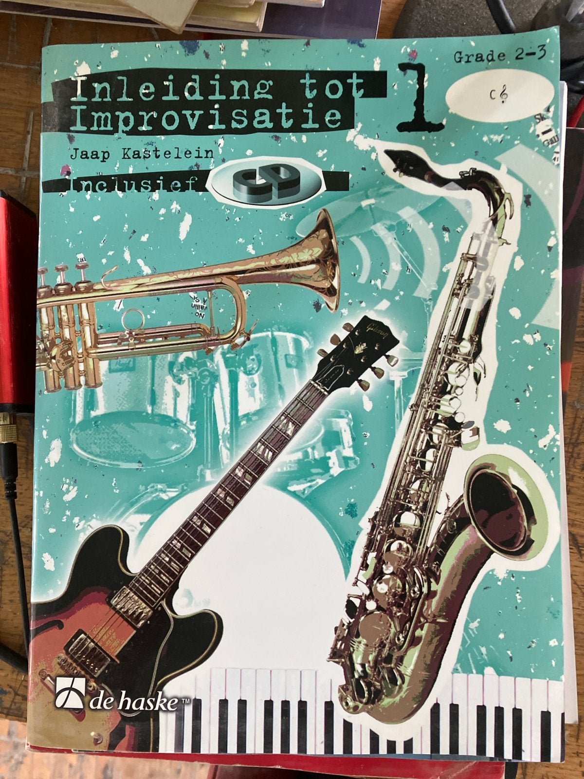 Inleiding tot Improvisatie - Jaap Kastelein (incl. CD), Muziek en Instrumenten, Gitaar, Overige genres, Les of Cursus, Ophalen of Verzenden
