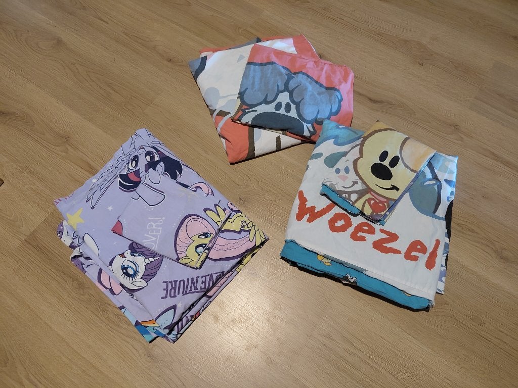 Dekbedhoezen peuterbed, Gebruikt, Meerkleurig, Verzenden, Jongetje of Meisje