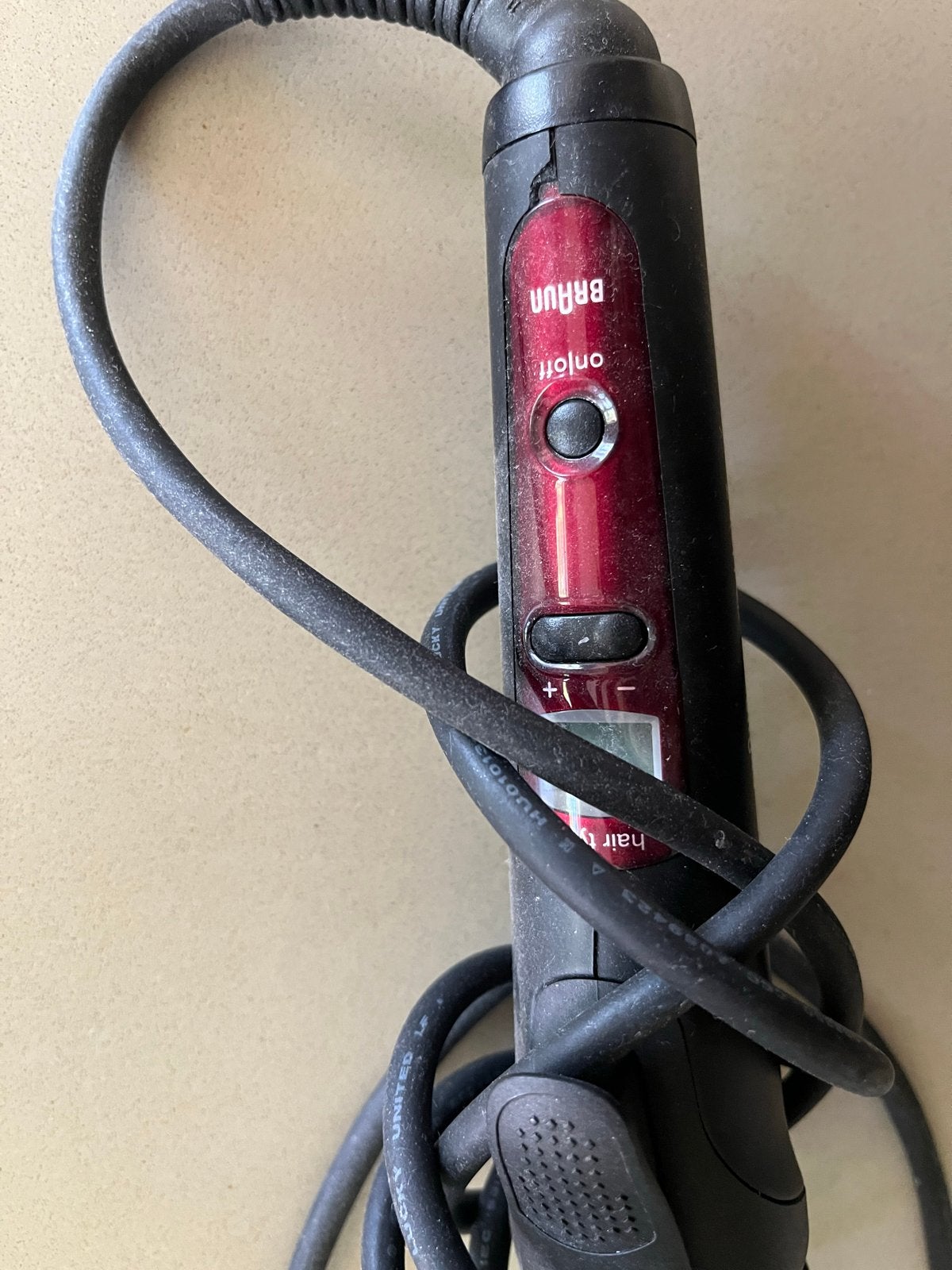 Braun Satin Hair 7 krultang, Ophalen of Verzenden, Zo goed als nieuw, Haarverzorging
