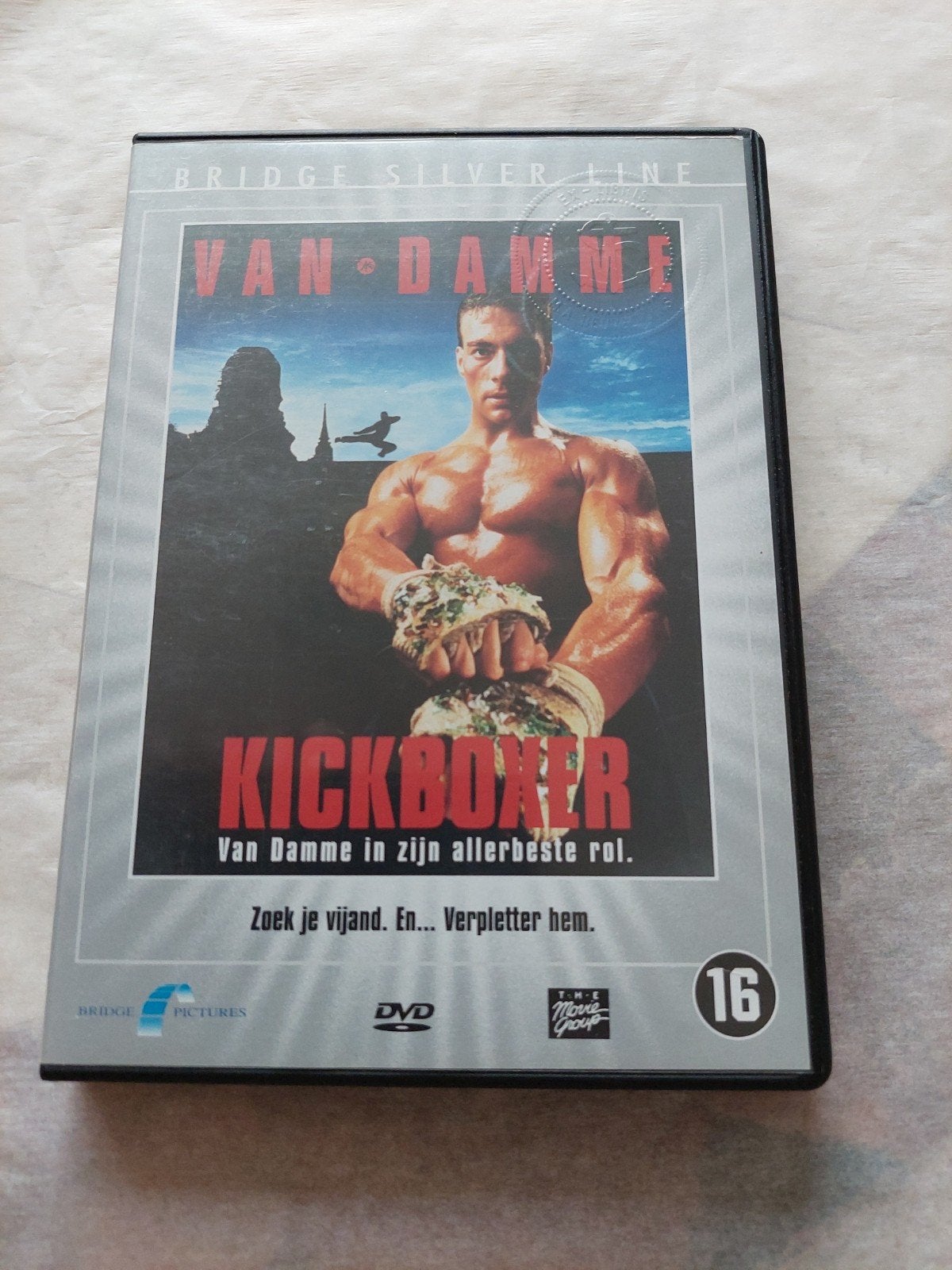 Kickboxer (DVD) - Jean-Claude Van Damme, Vanaf 16 jaar, Nederlands, Actie, Ophalen of Verzenden