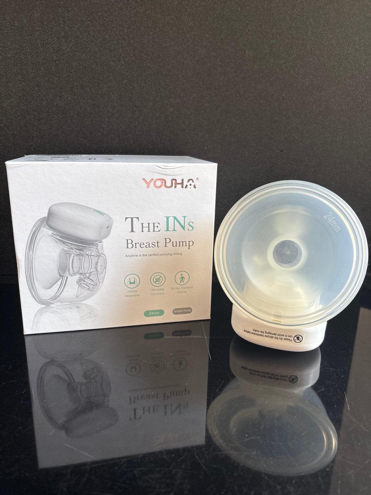 Youha The Ins Draadloze Borstkolf - Handsfree en Comfortabel, Youha, Borstkolf, Ophalen of Verzenden, Zo goed als nieuw