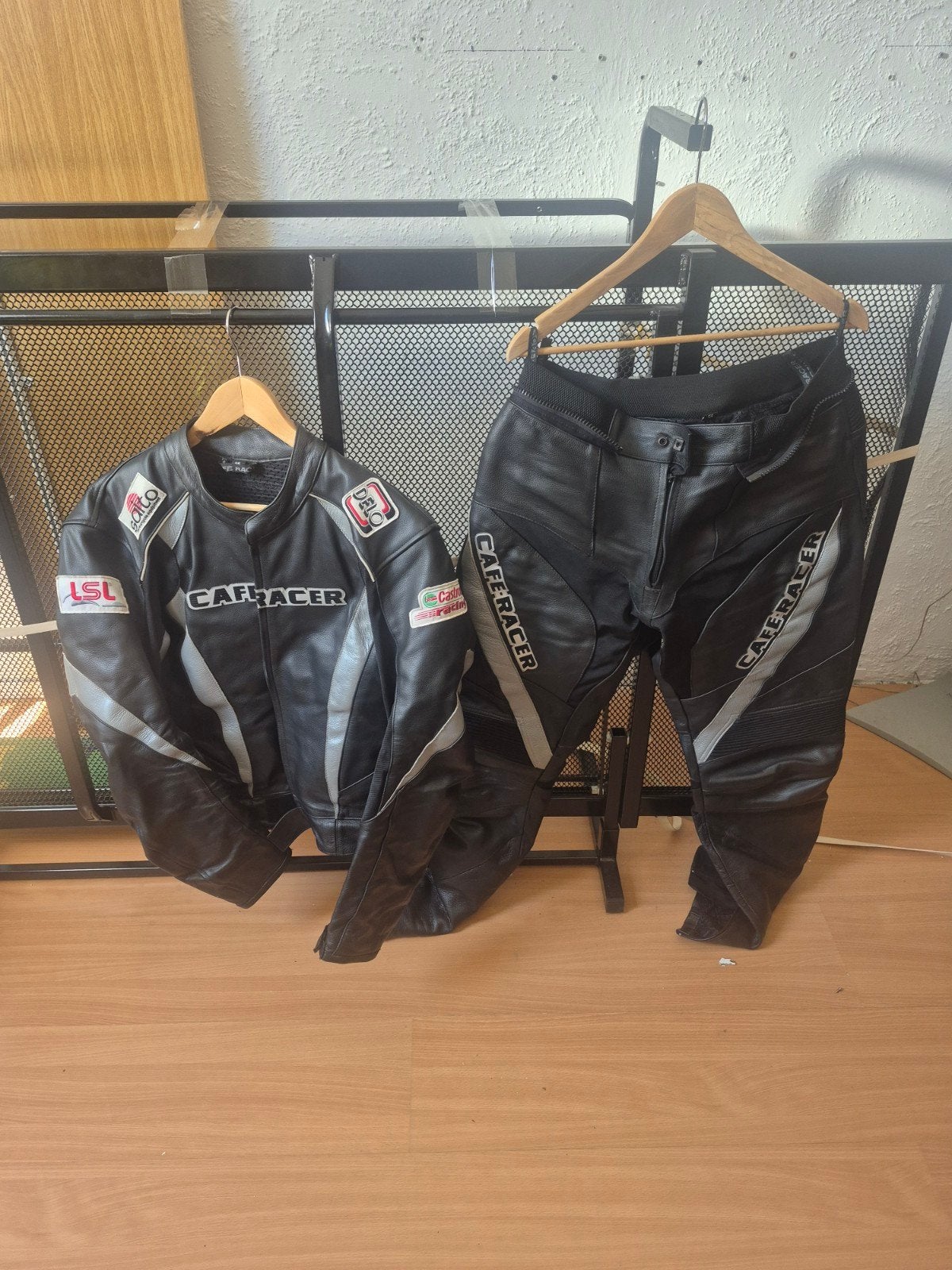 Tekoop motorpak, Ophalen, Heren, Jas | leer, Caferacer