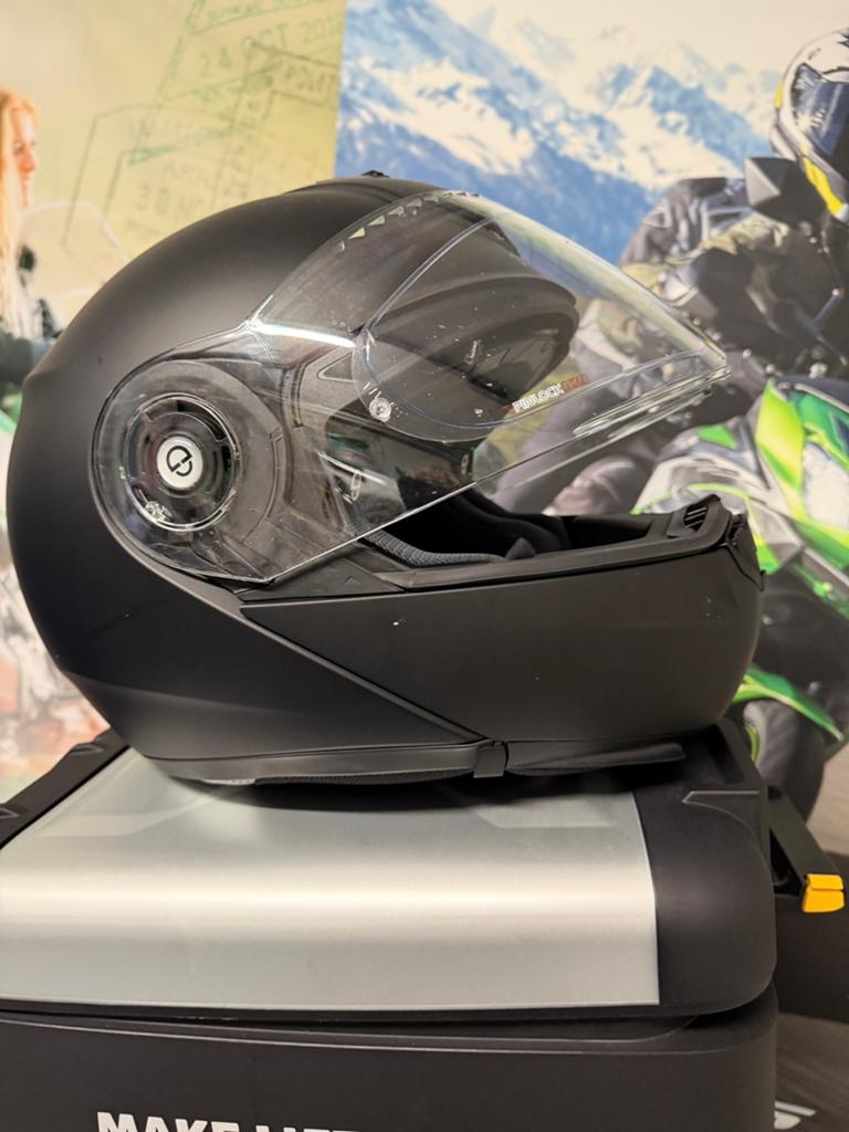 Schuberth c3 pro nieuwstaat met cardo jbl, Motoren, Kleding | Motorhelmen, Ophalen of Verzenden, Tweedehands, Systeemhelm, Overige merken