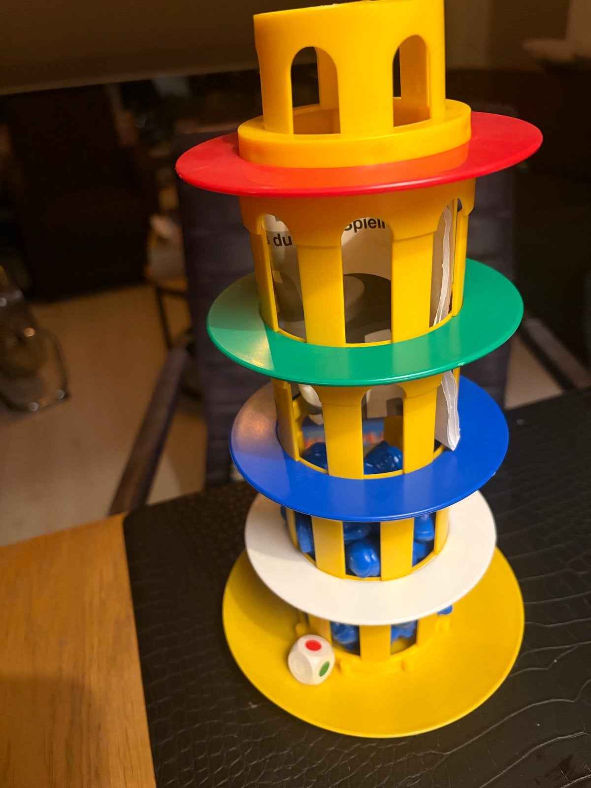 Toren van Pisa spel - Stapelplezier voor het hele gezin, Drie of vier spelers, Ophalen, Gebruikt