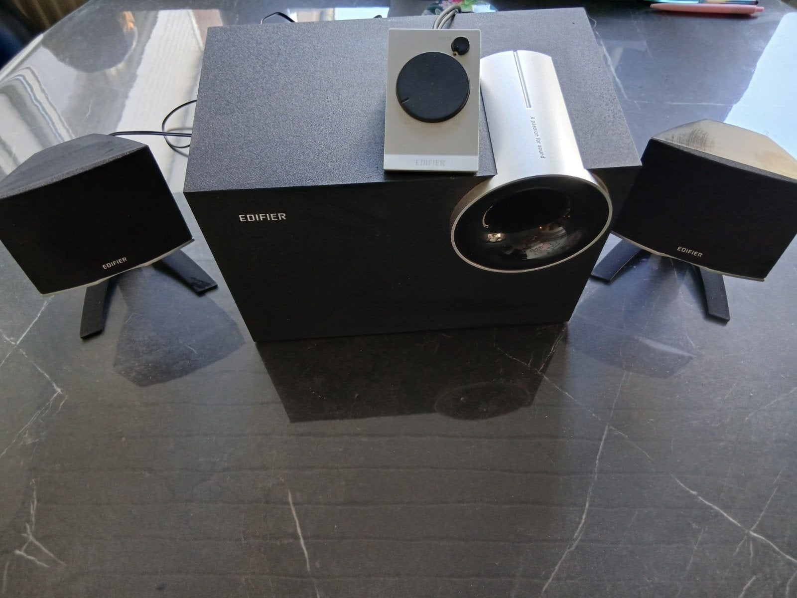 Edifier 2.1 Luidsprekerset met Subwoofer en Satellieten, Ophalen, Gebruikt, Audiokanaal 2.1, Edifier