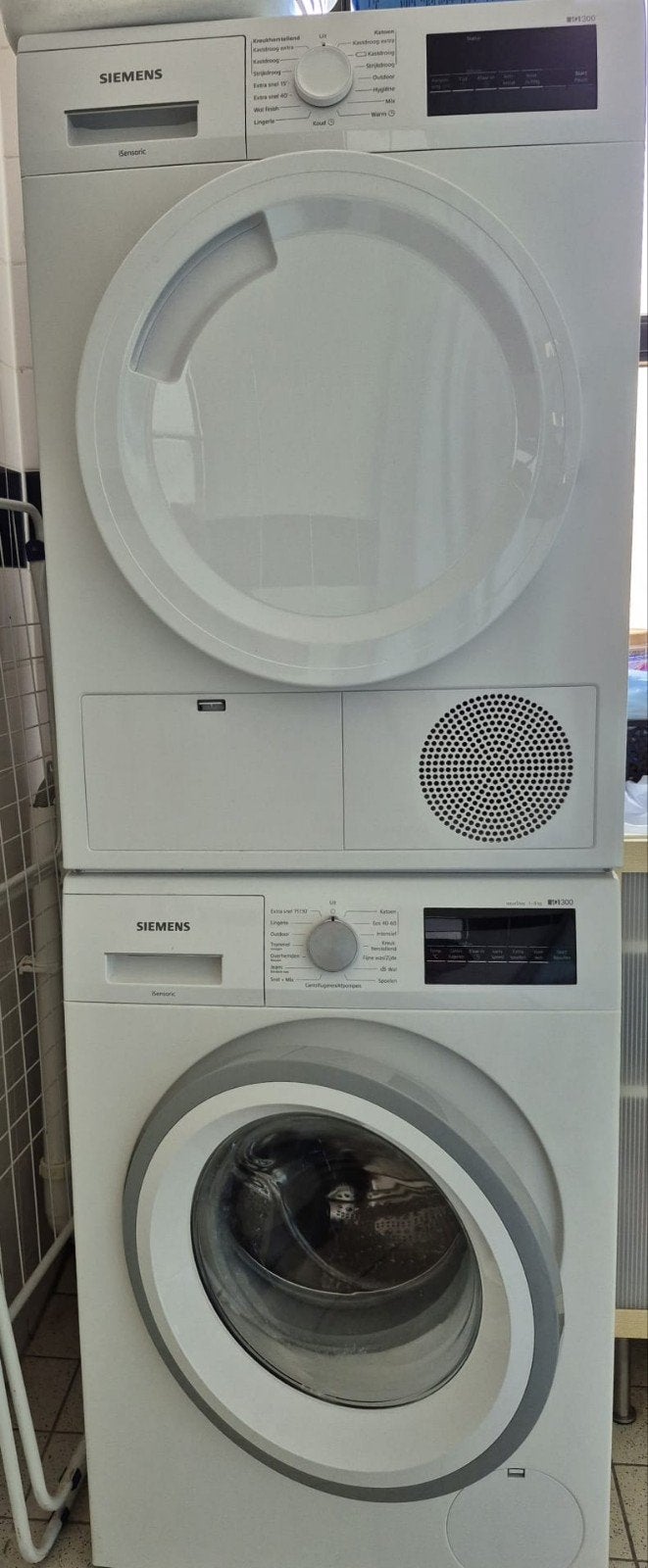 Siemens IQ300 Droger  2 jaar oud, Witgoed en Apparatuur, Wasdrogers, Ophalen, 8 tot 10 kg, Zo goed als nieuw, 85 tot 90 cm